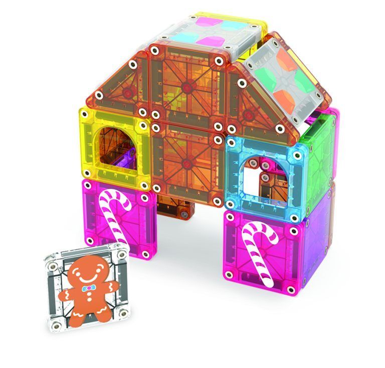 NAPPAawards's tweet photo. Let kids build and rebuild a festive candy-colored cottage wherever they go, featuring colorful microMAGS tiles @magnatiles #nappaawards #playlearnconnect #MAGNATILES #gingerbreadhouse #holidaytoys #travelset #magnetictiles https://t.co/Sf2AcKc8Qg