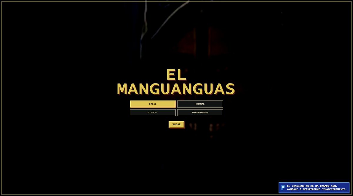 CervezaTipo's tweet photo. Si quieren jugar al juego del manguanguas:

V 0.1.0

- Soporte para telefono (experimental)
- Soporte para Joysticks
- Audios Nuevos
- Los objetos ya no aparecen en lugares fijos

https://t.co/h0vPQrspjJ https://t.co/5StSbljIAH