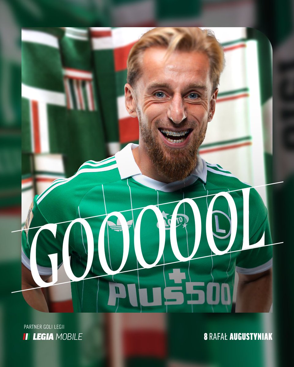 LegiaWarszawa's tweet photo. 45' |  RAFAŁ AUGUSTYNIAK w środek bramki z rzutu karnego!

#MOTLEG 0:1 https://t.co/zBHnjgmUHS