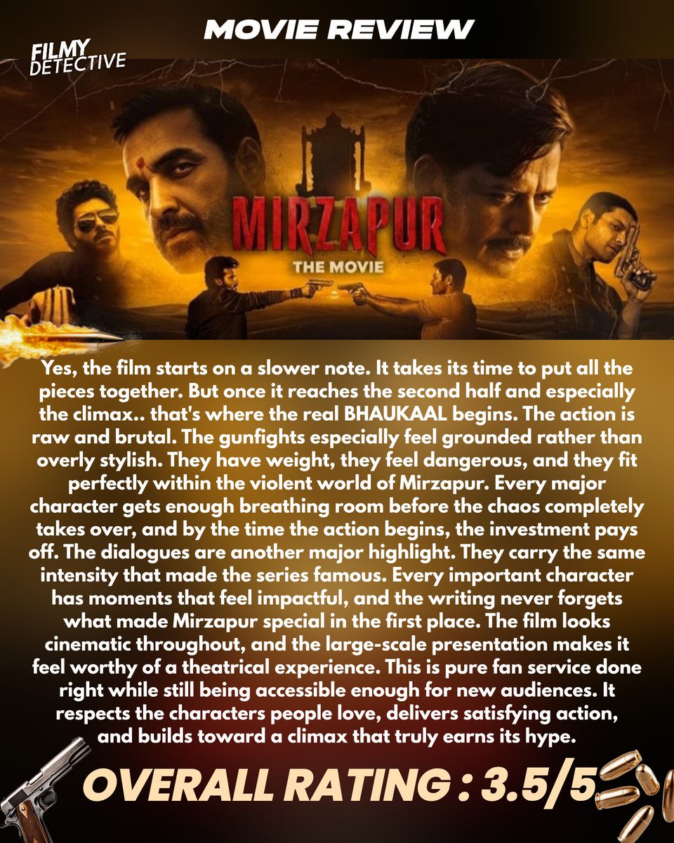 Filmydetective's tweet photo. #MirzapurTheMovie #Mirzapur https://t.co/InZJ266Eju