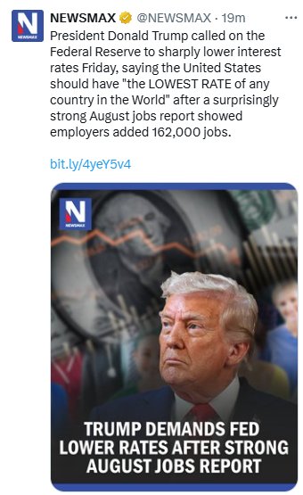 4HumanUnity's tweet photo. This inflation is self-inflicted, and cutting rates won't fix it.

Your tariffs raised core goods prices by 3.3% as of now, the Fed's own analysis says tariffs explain the ENTIRE excess inflation in that category. Add the Iran war you started, oil's over $95 a barrel now, and you've got a textbook supply-side price shock.

Cutting interest rates doesn't lower the cost of a tariff or a barrel of oil. It just makes borrowing cheaper, which pumps MORE demand into an economy already struggling with higher costs. That's pouring gasoline on the exact fire you lit.

You could cut rates to zero tomorrow and grocery prices, gas prices, and tariffed goods would still cost what they cost. Because the problem was never the interest rate or demand. It's the unauthorized war and the stupid tariffs. You made this. Now you want the Fed to bail you out for it.