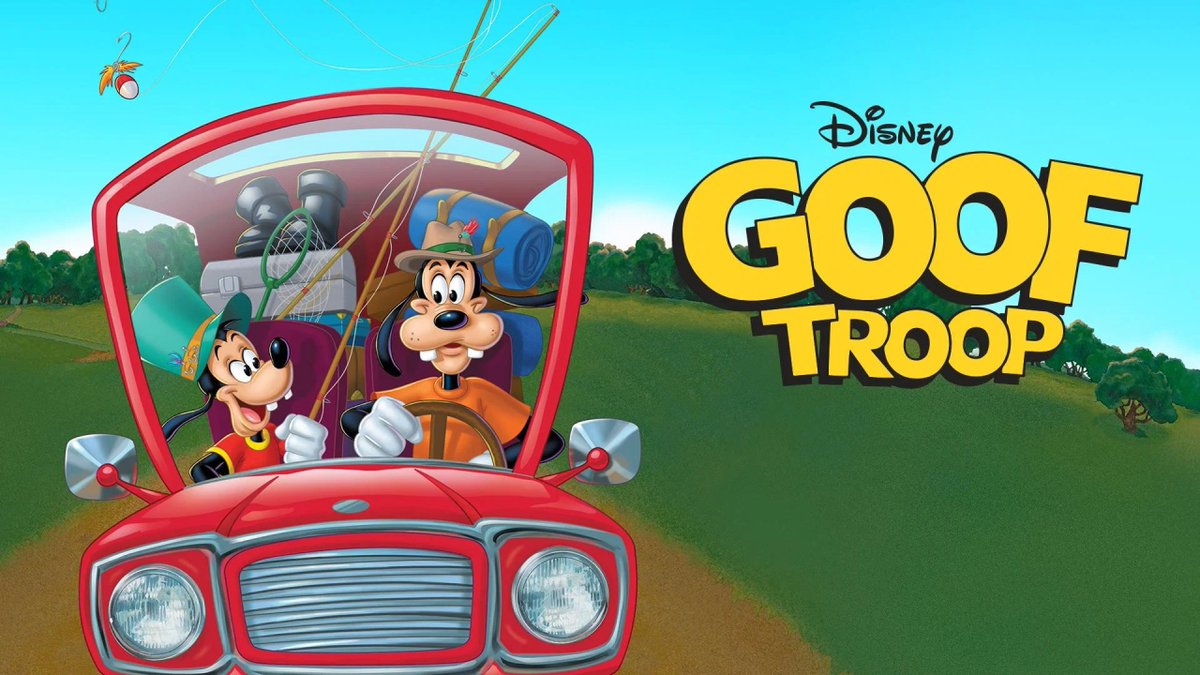 splpsps's tweet photo. Happy 34th Anniversary to Goof Troop premiered on Syndication & ABC #DisneyTVA #DisneyAfternoon #Disney #DisneyTelevisionAnimation #Syndication #ABC #MickeyMouse #Goofy #GoofTroop https://t.co/kwYZ1nCDVE