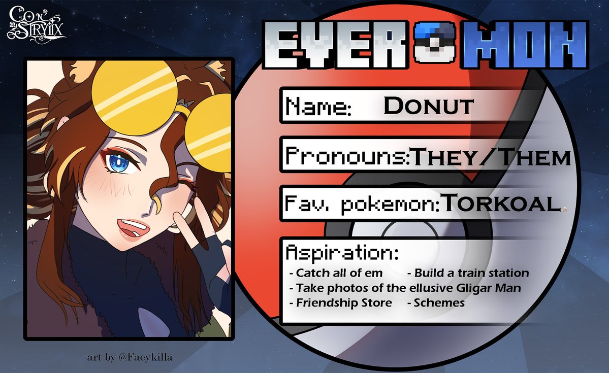 DonutDMerlot's tweet photo. #EverMon starts on the 12th of Sept!
Look forward to 2 months of cobblemon challenges hosted by @CoNStryiix with me and the other 74 trainers on the STAR FRONTIER!!
(Stress test tomorrow) https://t.co/QkZfueXtfH