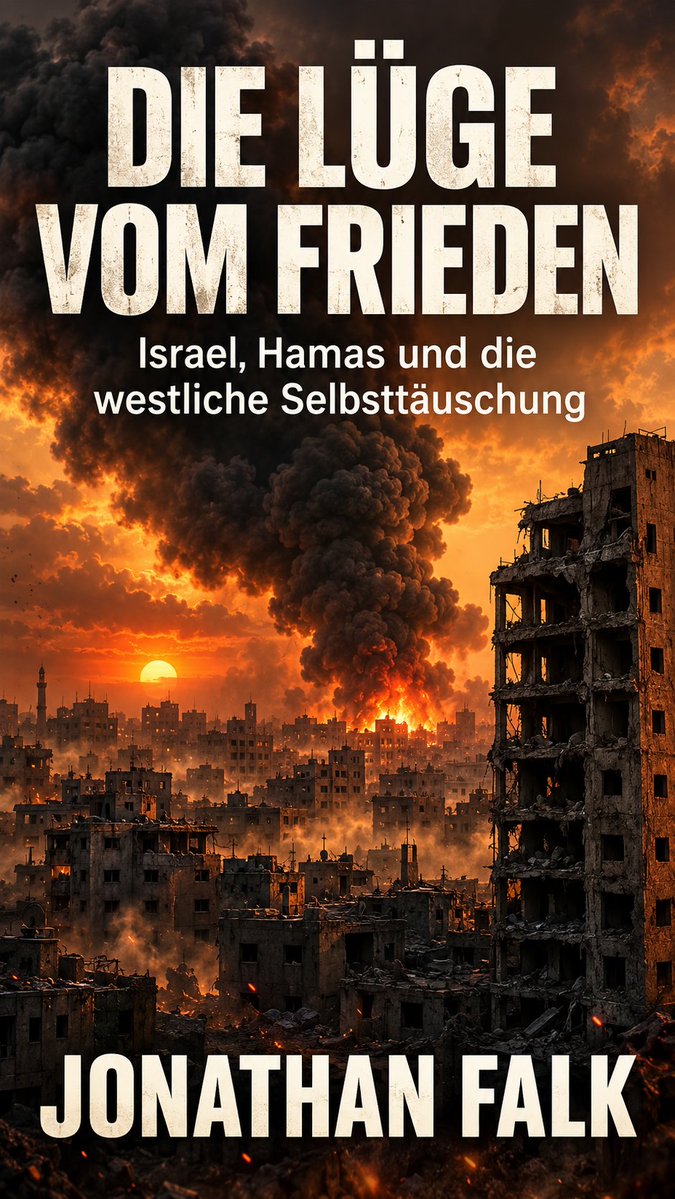 ElCidFiles's tweet photo. „Frieden“ um jeden Preis? Genau darin liegt die Lüge.

Jonathan Falks Die Lüge vom Frieden blickt klar auf Israel, Hamas und die Selbsttäuschung des Westens nach dem 7. Oktober. Provokant, scharf, hochaktuell. https://t.co/nRTb46BLeS

#Politik #Nahost https://t.co/BtdVnCjjsJ