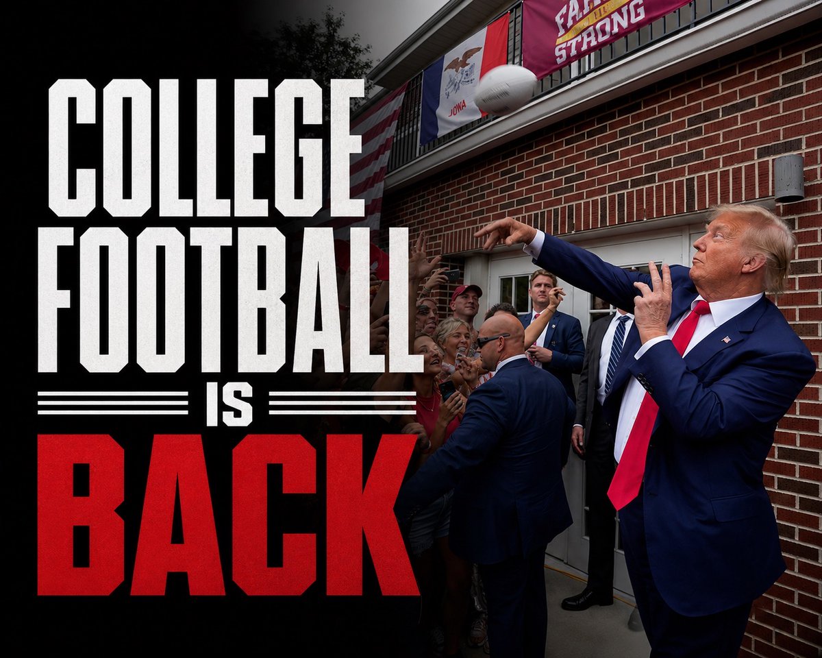 Republicans's tweet photo. LFG 🏈🇺🇸 https://t.co/nETBXCoDid