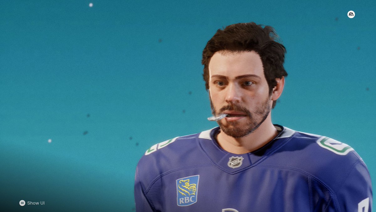 TestOnAQuest's tweet photo. Vancouver Canucks face scans in #nhl27 #VancouverCanucks https://t.co/QmGiP9jzJw