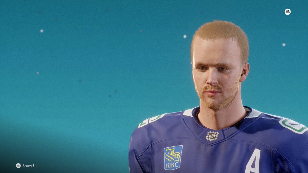 TestOnAQuest's tweet photo. Vancouver Canucks face scans in #nhl27 #VancouverCanucks https://t.co/QmGiP9jzJw