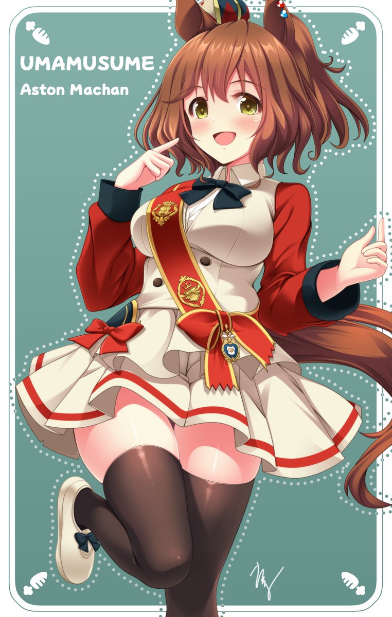 RememberM4chan's tweet photo. Machan :^ #dontforgetastonmachan #umamusume #Umausumeprettyderby #astonmachan https://t.co/ZO9ucn4Fu1
