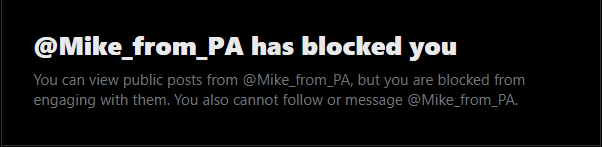 _ReaperWolf_'s tweet photo. I shall where this block as a badge of honor, and all I did was post an image of his legacy. Now if only this fucking retard @Mike_from_PA would get out of the East Coast. Maybe he can go live with Hamas "Dog Shocker" Piker and take Kaya's place so the dog can be freed. https://t.co/BfNkMsc56r