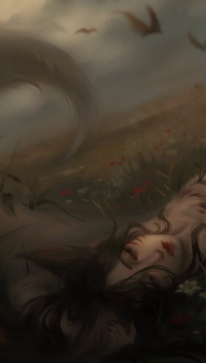 Seraya_x's tweet photo. anatomy of a fox #ahri https://t.co/cJJFBx7opJ