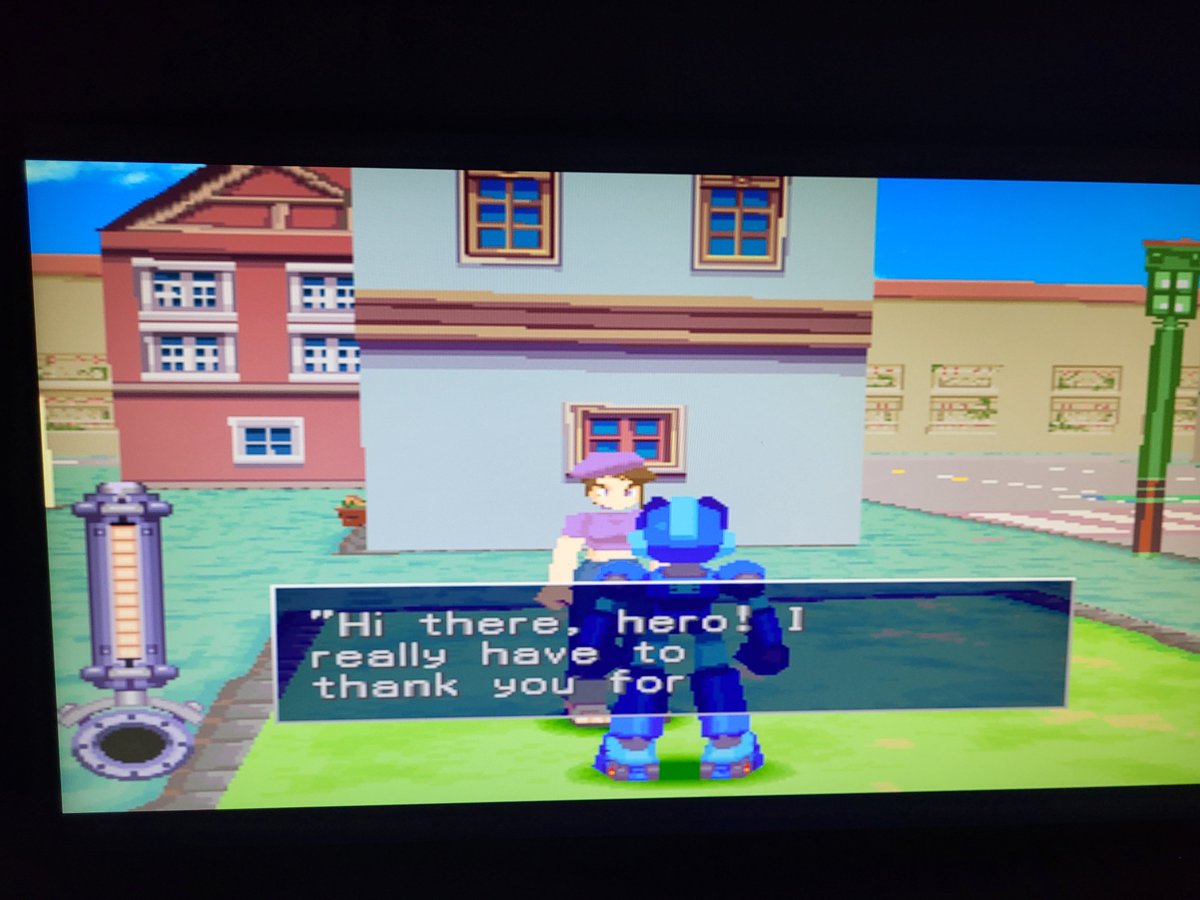 VeroOXx1's tweet photo. Terminado Megaman Legends : Très très grand jeu comment en n'en fait plus https://t.co/hX9ZV3ozJW