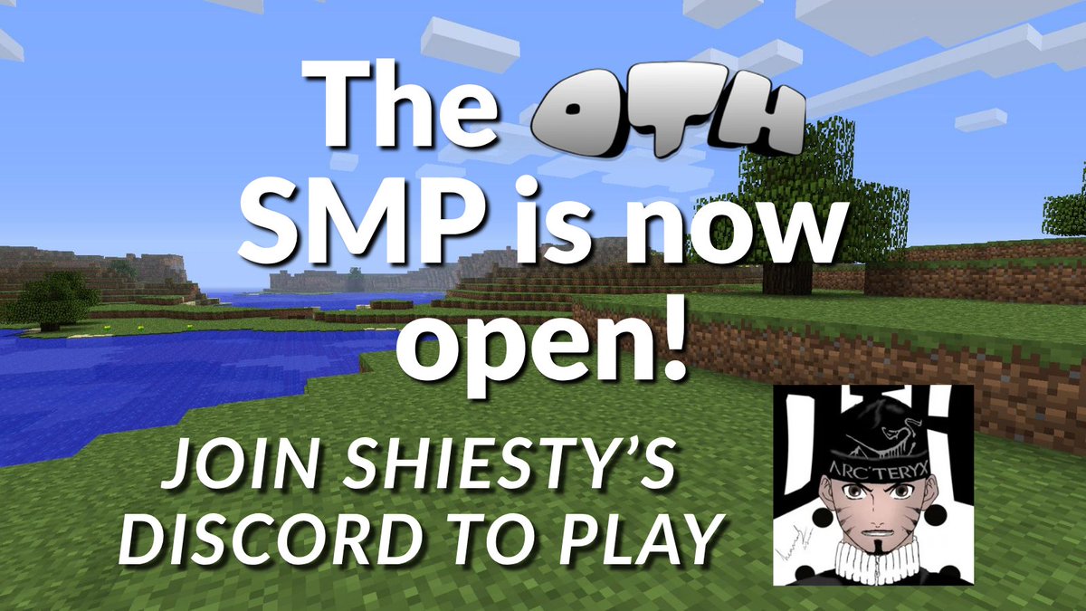 ShiestyUpdatess's tweet photo. 🌐OTH MINECRAFT SMP

(discord link in replies) https://t.co/y199tqRv5a