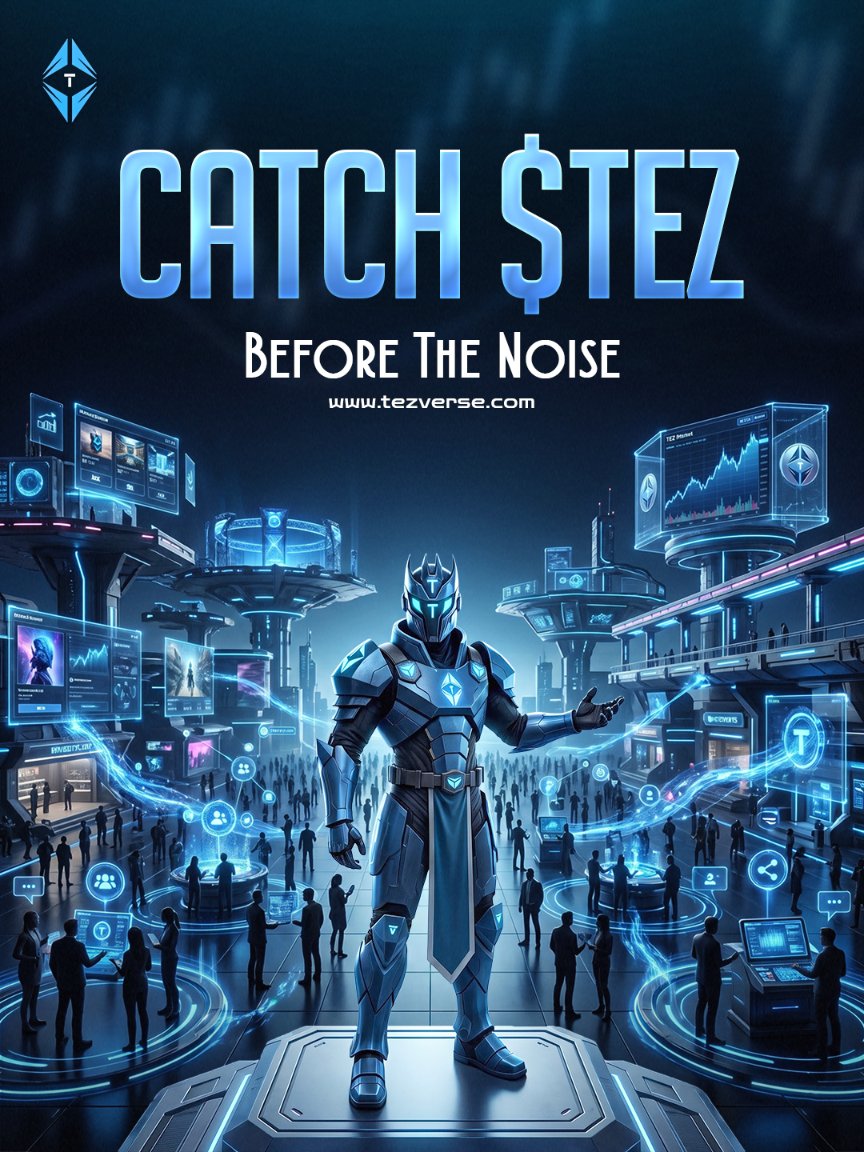 _tezverse_'s tweet photo. The chart is live.
The community is active.
A wider TEZVERSE story is still building.

Follow. Share and keep TEZ on your radar.

Trade Now: https://t.co/sCKSLZISSQ

Contract: 0xe90D5F442D651E32E95f71Da0a39f22f4c5E0bD5

#Tezverse #TEZ #Web3Gaming #coinstore #trading #CryptoTokens https://t.co/lAIR8xO0Oa
