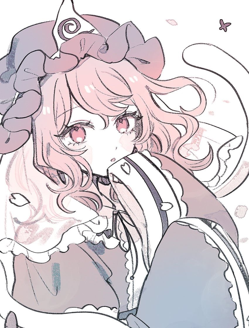 Sen_Saigyouji's tweet photo. Ghost post🩷 day 4🌸 https://t.co/IZxgefY4Oq