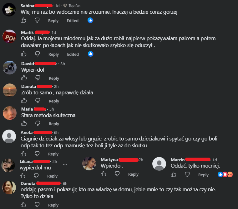 seulzalabim's tweet photo. fanpage mamy mamom, komentarze nawołują żeby oddać dziecku i generalnie do przemocy, plis zgłaszajcie te komy bo japierdole XDDDD tu kilka przykladowych ale ich jest mnóstwo
link do posta:
https://t.co/dFECMTA5Ob https://t.co/SqLJzdO0Ch