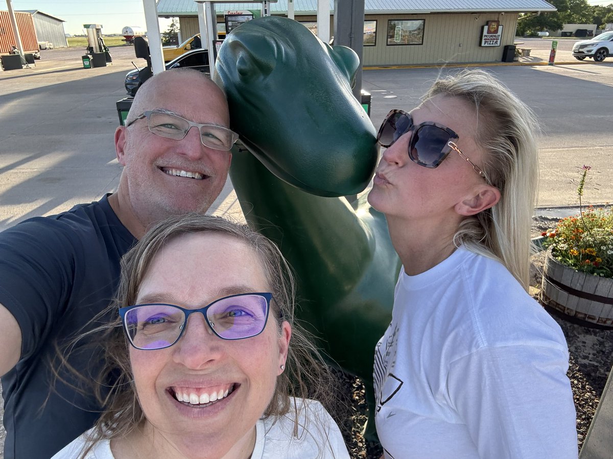 rdennisjr's tweet photo. Road trip to Sturgis, SD to friends with friends and our future retirement property. Random rail/trail bridge stretch out walk and the milky way from our friends deck. #roadtrip #friendcation https://t.co/ldCEfZqc6B
