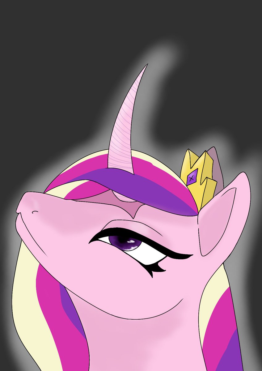 BikerBex2005's tweet photo. Can't edit at all 😭 there has to be an easier way I might start making more, not animations but like whatever this is....idk😂  would you call this animation? I think it is still technically animated.... 

#mlp #queencrysalis #princesscadencemlp #digitalart #ibispaint https://t.co/xrVEmfcOe8