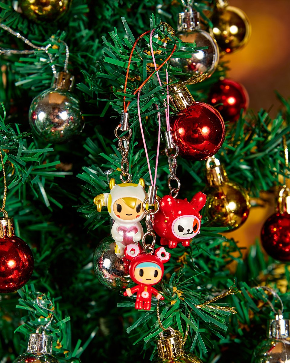 tokidoki's tweet photo. Celebrate the holiday season #tokidoki style with the Holiday Sparkle 12 Days of Christmas Frenzies! 🎁💞🗓 Open a new surprise each day and add a little festive sparkle to your keys, bags, and more! 💖 Available on our website! https://t.co/Ze5OAzZfLy
