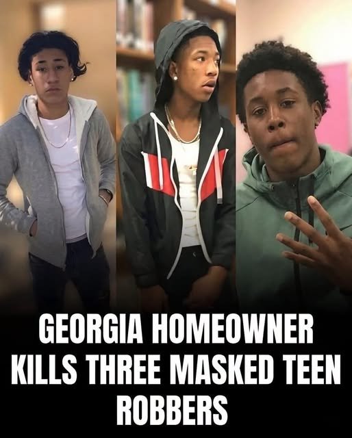 DOGEQEEN's tweet photo. Just after 4 a.m. on a Monday in Conyers, Georgia.

Three people were in the front yard of a home on White Oak Court when three masked teenagers walked up to rob them.

Isaiah Reid, 16.

Jaime Hernandez, 15. His brother.
Brandon Gresham, 16.
All from Conyers.

One of them pulled a gun and fired first.
The homeowner fired back.
All three suspects went down. One died in the yard. Two died at the hospital. The people they tried to rob were not hit.

Deputies found masks on the teens and recovered two guns. Rockdale County Sheriff Eric Levett called it a stand-your-ground investigation from the start. A legal expert looking at the public facts said the homeowner did what the law allows: protect himself, the people with him, and his property.
The homeowner was not charged.

Age does not turn an armed robbery at 4 a.m. into a prank. Masks, a first shot, and two guns at the scene are not a misunderstanding.

Georgia law does not require you to retreat when someone is already shooting at you in your yard.

Was it justified?