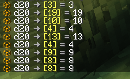 52Mystic68013's tweet photo. Love adding a probability DND Dice Roll Mod thing to Mystora
THE BASE MODPACK IS FINALLY UP WHOOPWHOOP AFTER MONTHS LESGO
#mcrp #dnd #Minecraft #smp #lorebased #lore #rp #roleplay #moddedminecraft https://t.co/d4qPZ73Z8B