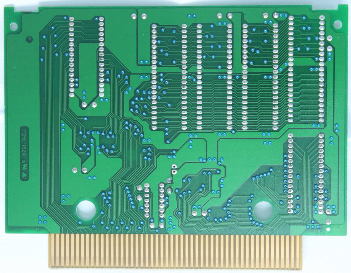 COTW_SNK_NeoGeo's tweet photo. Inside the Japanese AES cartridge of VIEWPOINT : a detailed look at its original PCBs.

#Viewpoint #SNK #NeoGeo #NeoGeoAES https://t.co/rYJYO3xbdj