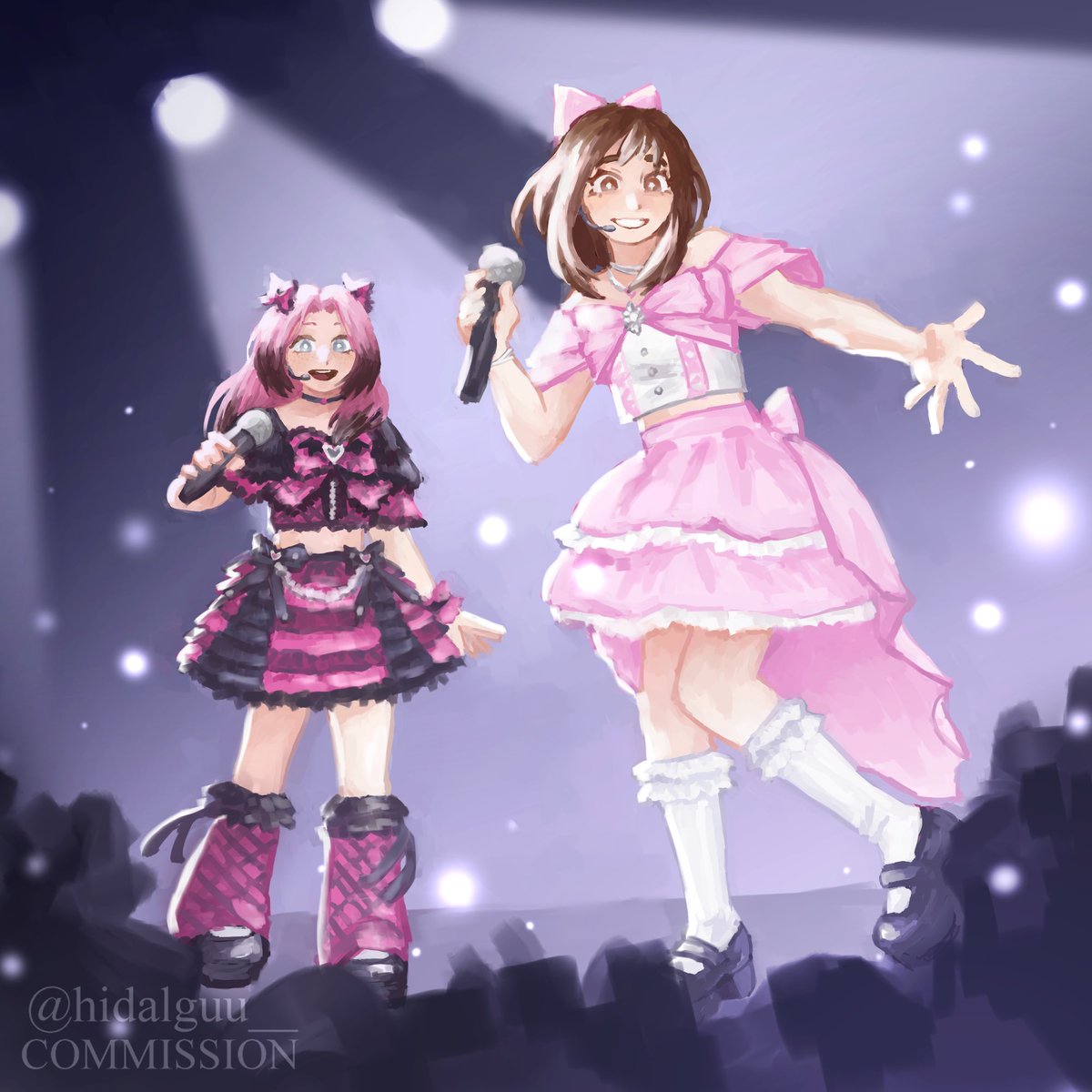 ochakospuppy's tweet photo. Their first debut concert ! Are you gonna come to their meet and greet ? Idol au !
╰(*´︶`*)╯♡

#yumetwt #riakotwt 

©: hidalguu__ https://t.co/0qnPX7gavz