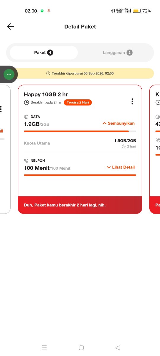 kuronecko19's tweet photo. @3CareIndonesia Beli Kouta yg 10 GB , Yg masuk Cuman 2 GB? kenapa ini?? https://t.co/TXRn6htYQy