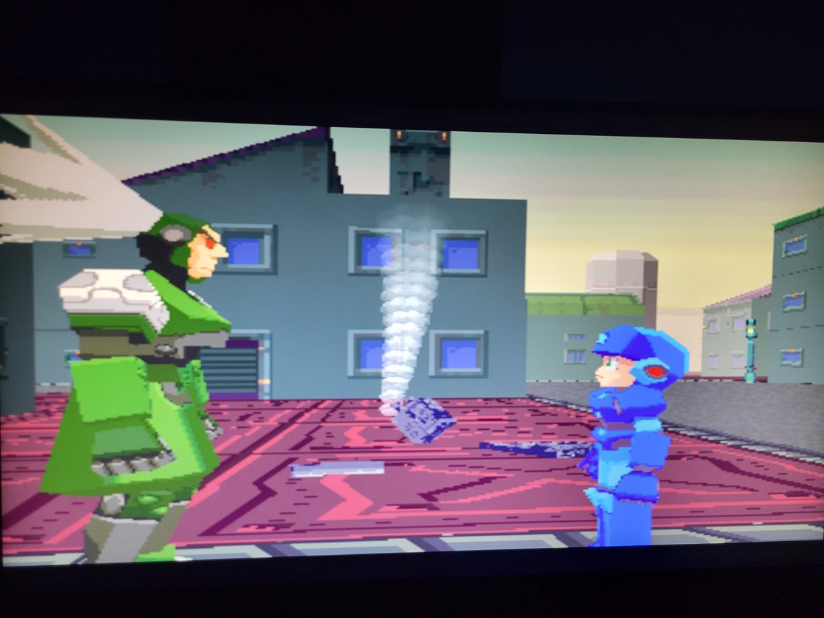 VeroOXx1's tweet photo. En tout cas c'est un jeu qui a su parfaitement reprendre la formule megaman mais en 3d le tout en gérant a merveille son univers https://t.co/e6JM4MkJZf