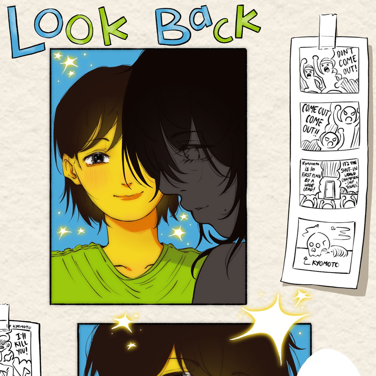 BurntMacarooon's tweet photo. Ohh.. How i love look back❤

#lookback #fujino #kyomoto 
@lookback_anime https://t.co/SvRb5EE6E0
