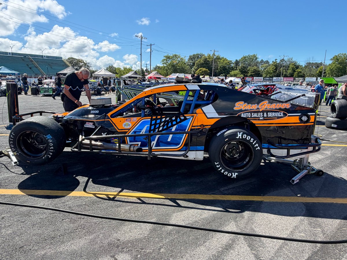 OswegoSpeedway's tweet photo. 📸 Pit pics of some of the 33 Sportsman Modifieds here vying for the big $4,000 payday tonight!
#SteelPalace | #BudClassicWeekend70 | #ModifiedMadness https://t.co/L0XZBk7NPR