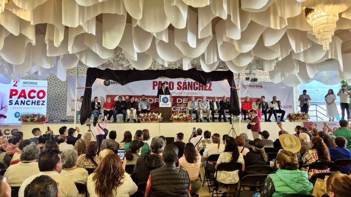SEBIEN_cdmx's tweet photo. En representación de la #JefaDeGobierno,  el secretario @PabloYanesRizo , acompañó el Segundo Informe del diputado Francisco Sánchez y destacó que la escucha ciudadana, la rendición de cuentas y la coordinación institucional son claves para construir mayor bienestar. https://t.co/9CI8jCtjx8