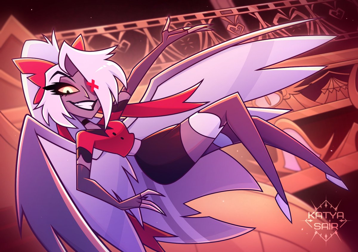 katya_sair's tweet photo. 💖Hazbin Guarantee!💖 #hazbinhotel #vaggi #vaggie https://t.co/dkAbASES34