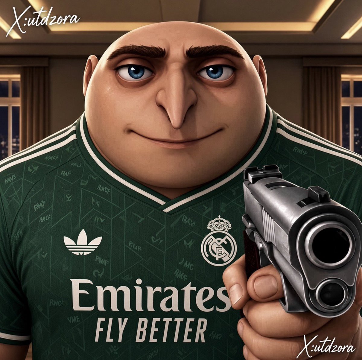 utdzora's tweet photo. GUN TO YOUR HEAD… 🔫

Excluding Kylian Mbappé, Ferland Mendy, Camavinga and Nicolas Anelka…

Name ONE player from FRANCE who has played for Real Madrid.

Level: VERY HARD. 🫨🔥 https://t.co/730R5tNNMa