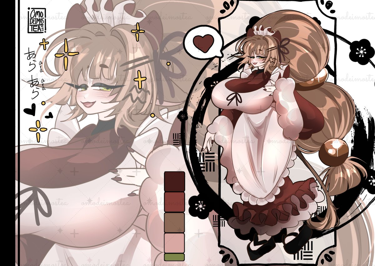 omodeimostea's tweet photo. 𝓐𝓭𝓸𝓹𝓽 

Maribel, The Cow Maid 🐄💕✨
She spends her days looking after a quiet countryside manor, cooking, cleaning, and making sure everyone gets spoiled properly, (though honestly she probably enjoys the attention just as much as they doXD)

𝓼𝓫50 𝓶𝓫3
#oc #digitalart https://t.co/b5CuqbYnyL