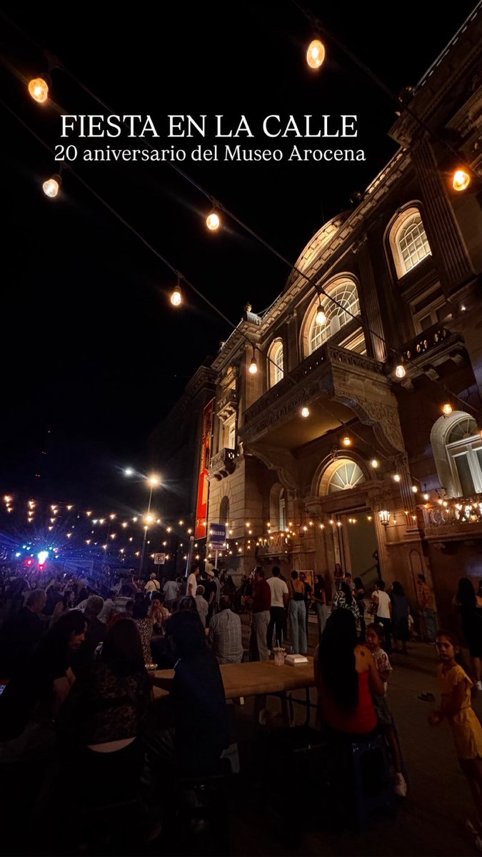 museoarocena's tweet photo. 🎉 Fiesta en la calle
20 aniversario - Museo Arocena 
💛 20 años de ser MI LUGAR

🗓️ 04.09.2026
#Torreón #Coahuila https://t.co/wTVwrqnt75