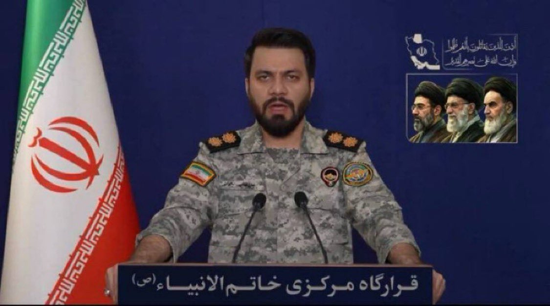 Narjes_Rahmati's tweet photo. Iran's New Policy:

US naval ships enforcing the blockade of Iran - an act of war - will be legitimate targets. https://t.co/jO7XwNkYHr