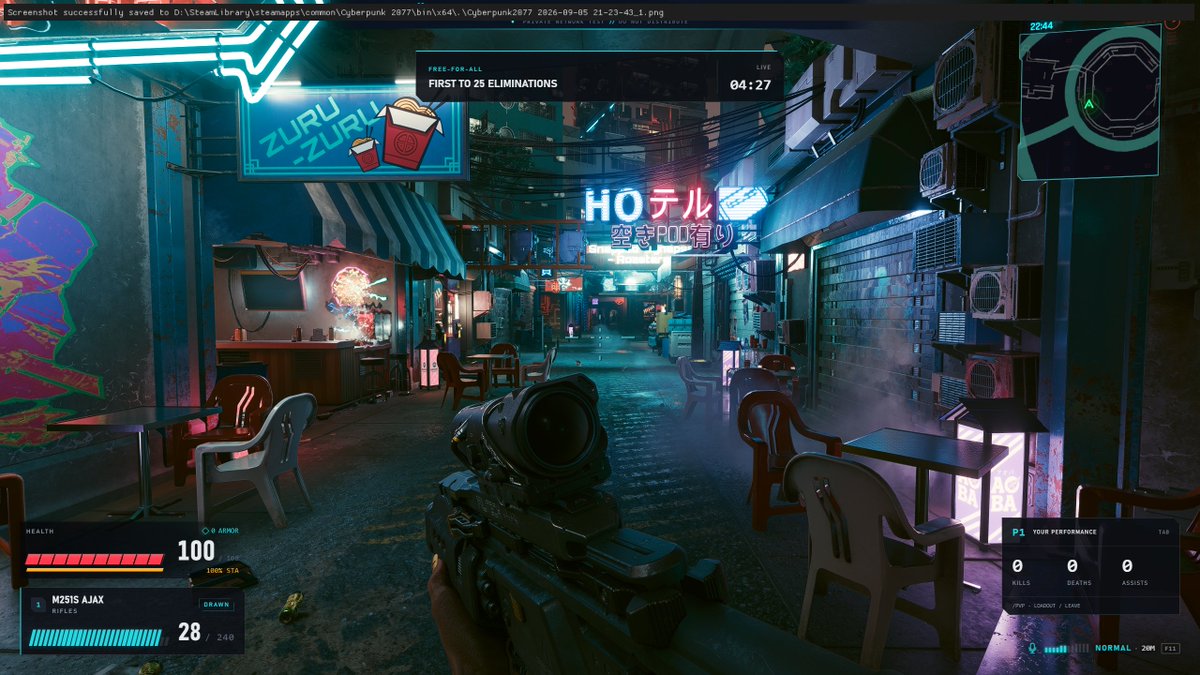 open2077's tweet photo. casually playing on open2077 cyberpunk online multiplayer servers with dlss5 live

pretty good quality with DLSS5, testing to see if we can support it correctly + our platform... seems pretty amazing to be honest.
If you wanna play online with us join at https://t.co/700Crt3khV https://t.co/3HHMXadeRI