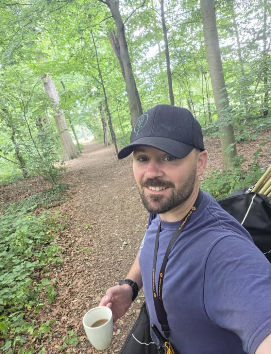 Jonesmurph2026's tweet photo. Coffee ☕️ outdoors, what a combo!! How are you starting your day? https://t.co/ulcMhxdtGo