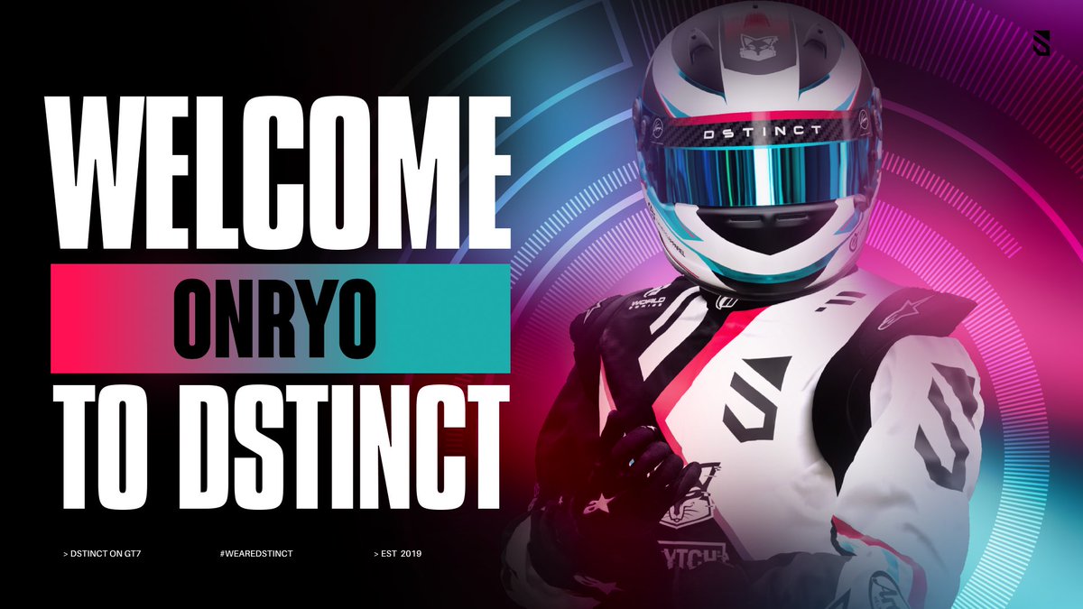 Dstinct_GG's tweet photo. #TeamAnnouncement | #GT7 

A rising star has come among us, please welcome @rnjwill1!

A mega talent has already proven himself to have the potential to challenge and be the best. 

One to watch for sure! 

Welcome to the team Onryo, excited to have you onboard! https://t.co/oFuNAXwOHV