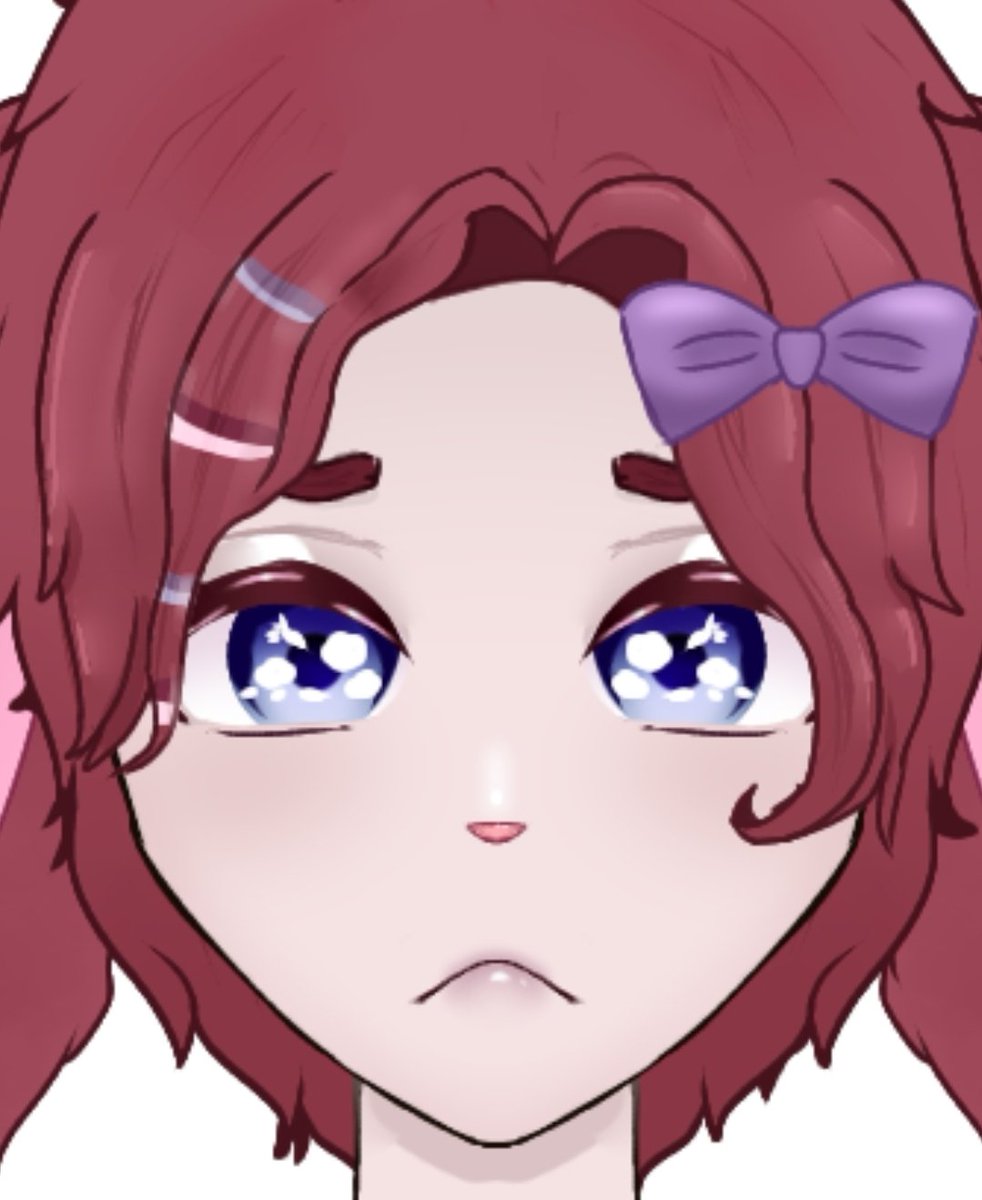 NimbFloof's tweet photo. My favorite face for the expression guide for my model https://t.co/gQUYXE2W8T