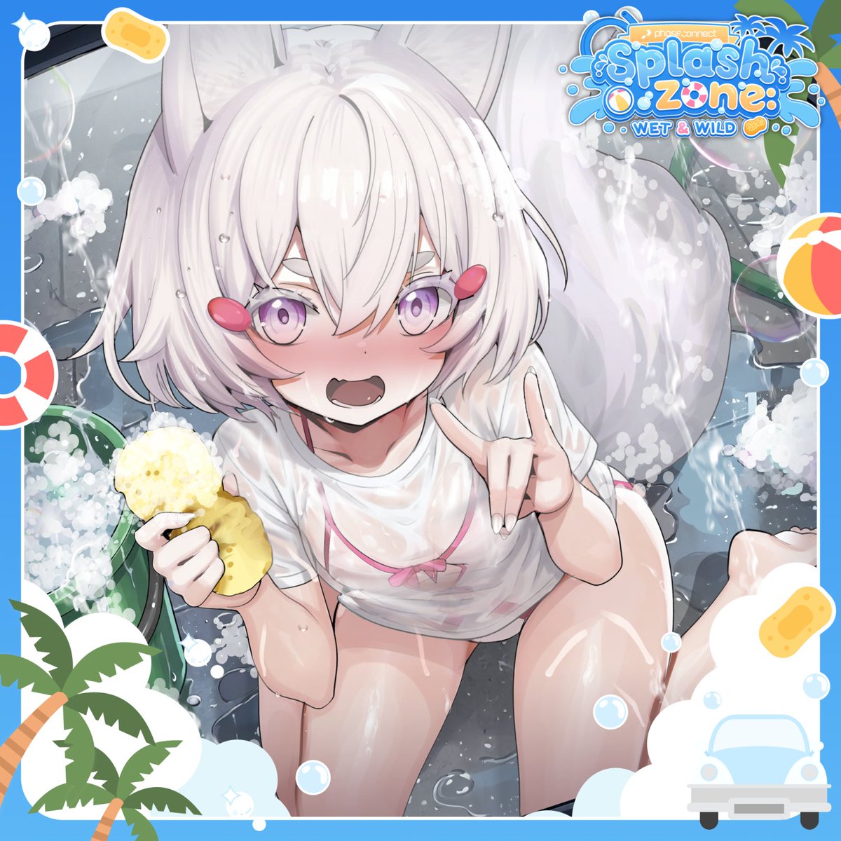 tenmamaemi's tweet photo. my polaroiiid for this event is a bit embarrassing ! but it's time for some cleaning! ๐๐๐ #PCSplashZone https://t.co/S6ylOLCIsK