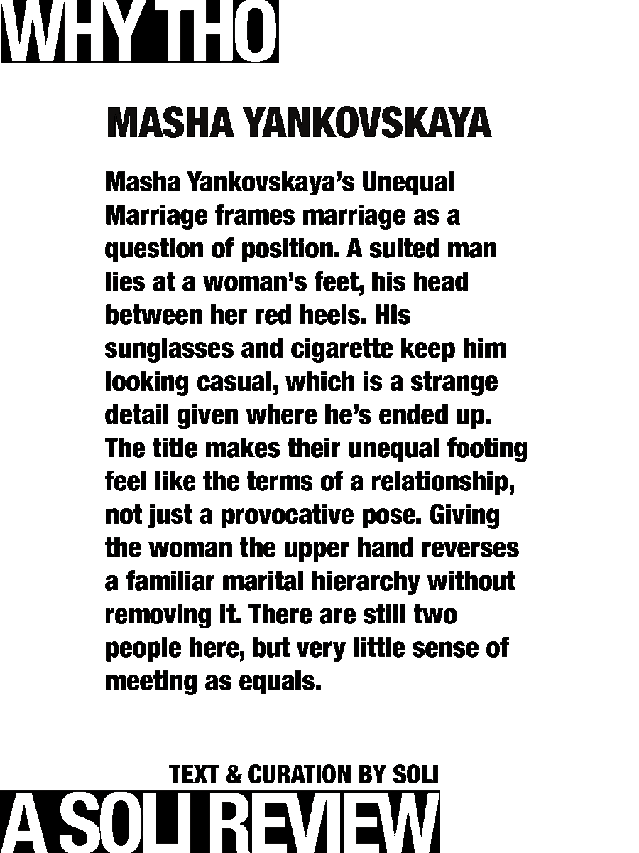 solisolsoli's tweet photo. Masha Yankovskaya / swipe for the review https://t.co/54CvPoms4Q