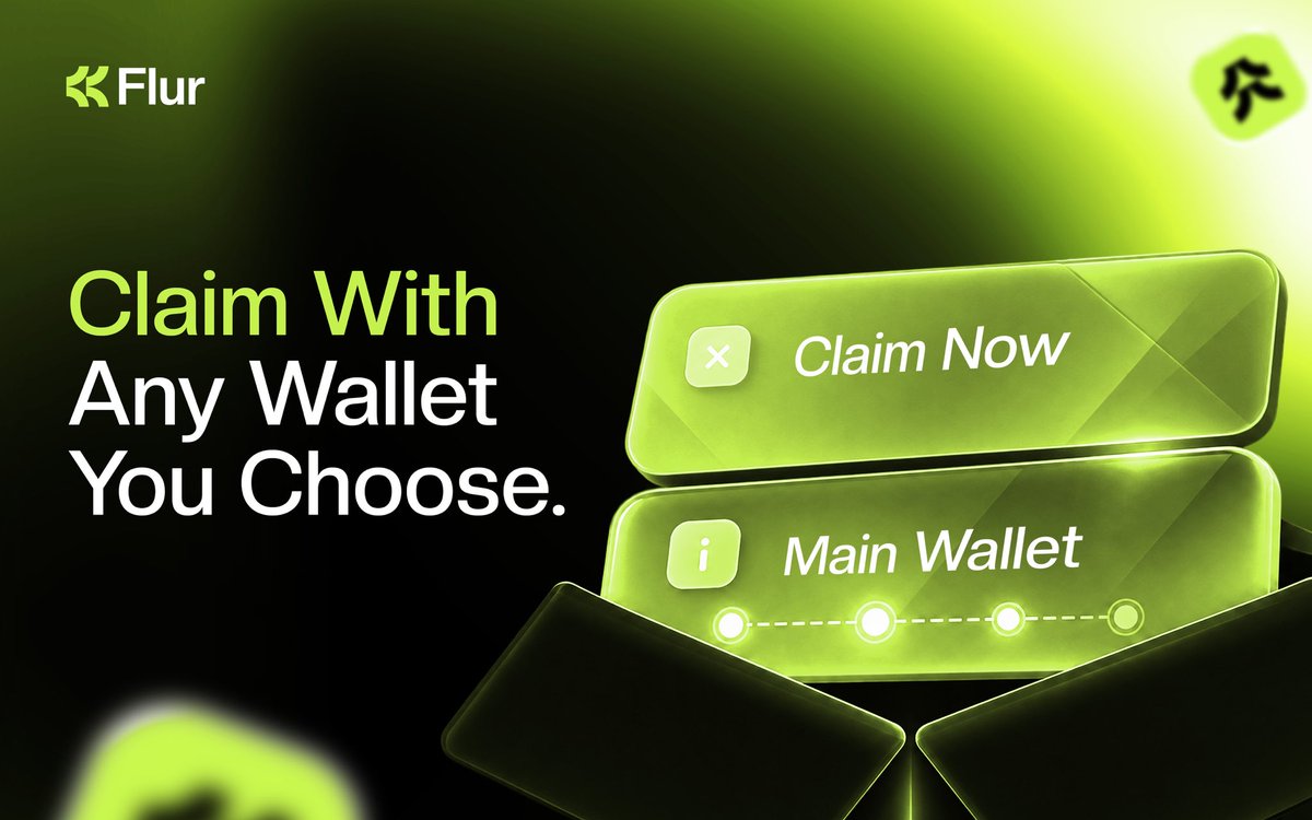 Fluronchain's tweet photo. The sender creates the drop. 

The recipient opens the link and connects the wallet they want to receive the tokens with. 

Flur then verifies the recipient’s signature and releases the funds directly to that wallet.

No need to know their address beforehand. https://t.co/THbM9Npx1k