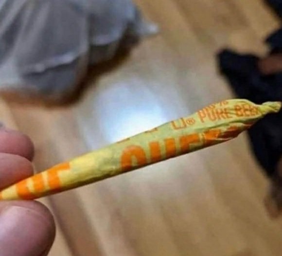 AgyoAmagai71576's tweet photo. Im out of papers had to roll a Mcjoint https://t.co/AnyJtnHuEi