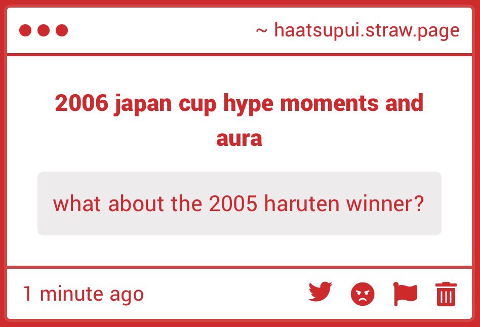 haatsupui's tweet photo. im so sorry suzumambo

onesided stuff with haatsu, but haatsu fucked it up https://t.co/U7JzkPOTmE