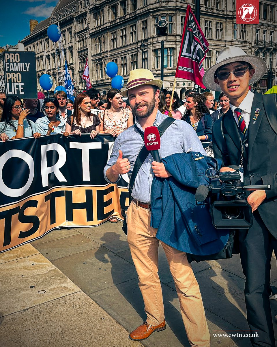 EWTNGB's tweet photo. An exhausting but beautiful day in London.

Thousands of people from across the country came together for @March4LifeUK — walking through the heart of the capital in peaceful witness to the dignity of every human life.

A day of faith, courage and hope. 🇬🇧 https://t.co/Ao98Fl4XiG