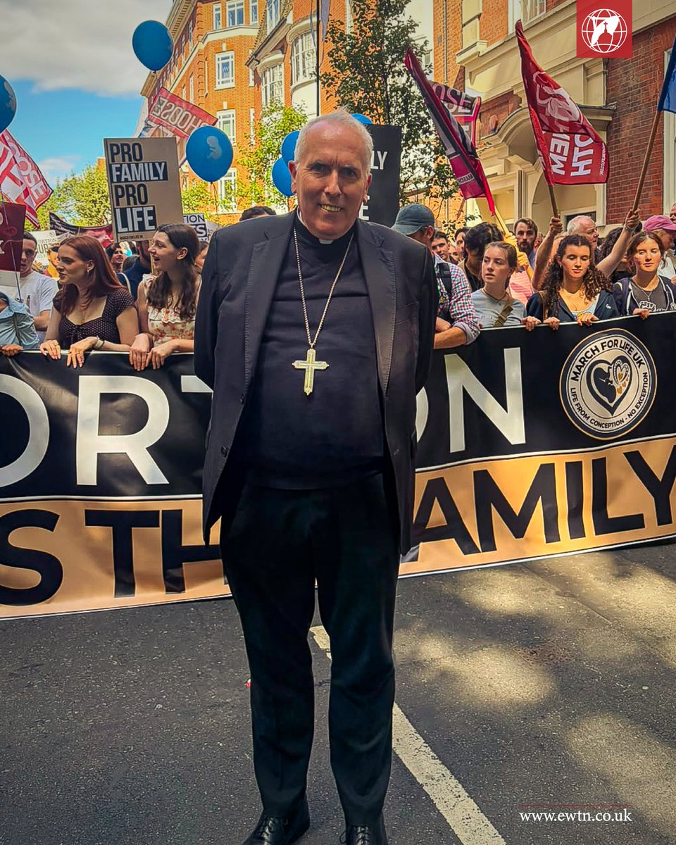 EWTNGB's tweet photo. An exhausting but beautiful day in London.

Thousands of people from across the country came together for @March4LifeUK — walking through the heart of the capital in peaceful witness to the dignity of every human life.

A day of faith, courage and hope. 🇬🇧 https://t.co/Ao98Fl4XiG