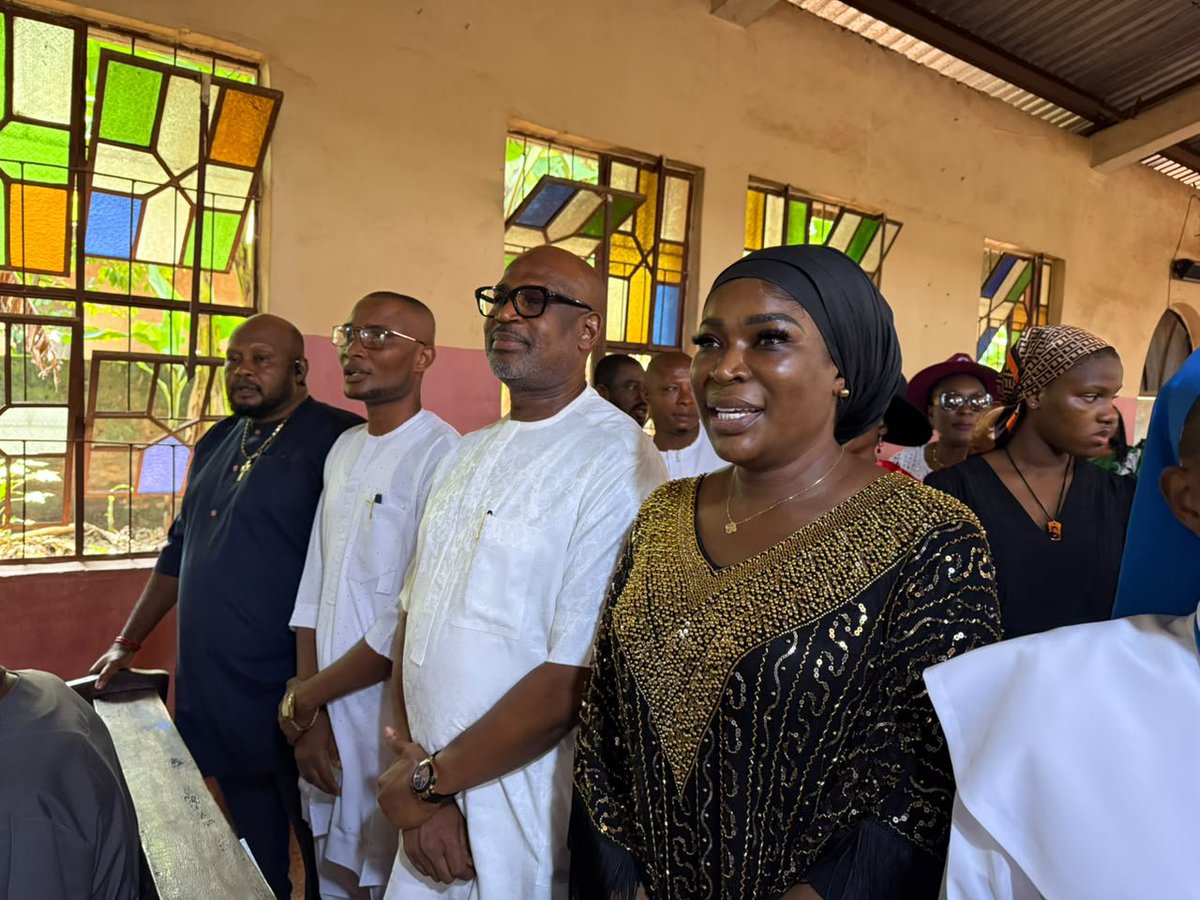 Oby_Orogbu's tweet photo. Earlier today, I had the privilege of joining the St. Gabriel Catholic Church Community in Okpuno to welcome His Lordship, Most Rev. Paulinus C. Ezeokafor, Catholic Bishop of Awka Diocese, during his Pastoral Visit to the parish. It was a moment of deep spiritual significance as the Bishop presided over the Sacrament of Confirmation and dedicated the newly completed Church Hall, a landmark that will serve generations to come.

The atmosphere was filled with joy, reverence, and gratitude as parishioners, families, and community leaders gathered to celebrate this milestone. The Bishop’s homily reminded us of the enduring strength of our faith and the importance of building both spiritual and physical structures that unite and uplift the people. It was truly a day of renewal, dedication, and communal pride for Okpuno and the wider Awka Diocese.

-POLO