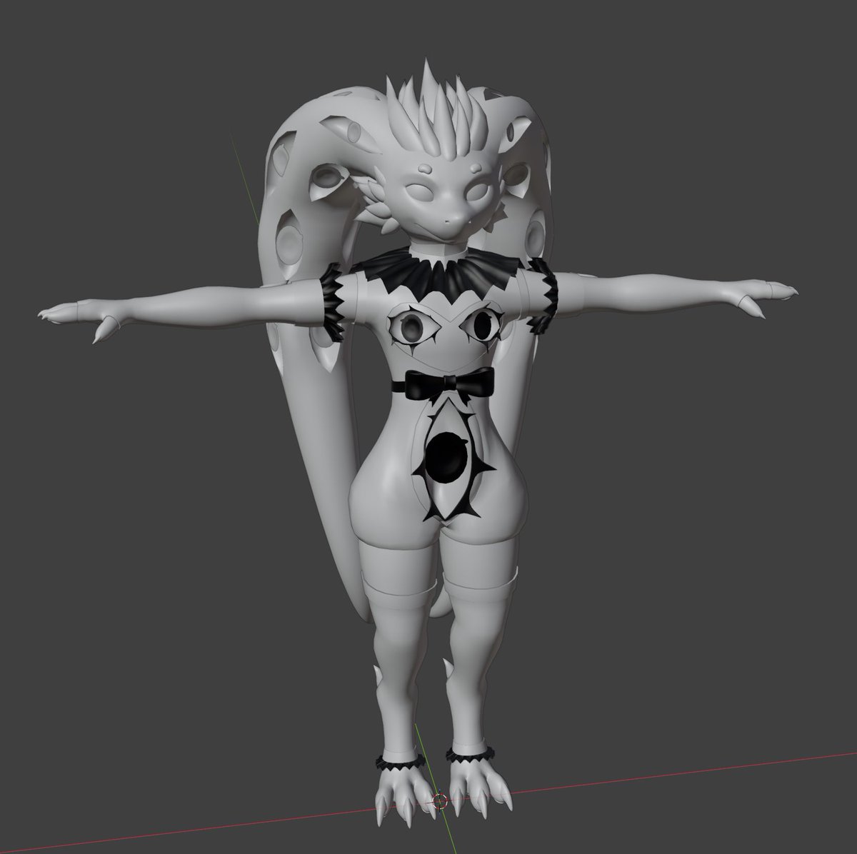 Darkflame1971's tweet photo. Working on an edit I plan on getting setup for vrc and releasing on Halloween 

Thoughts? https://t.co/pKBCdU6NWp