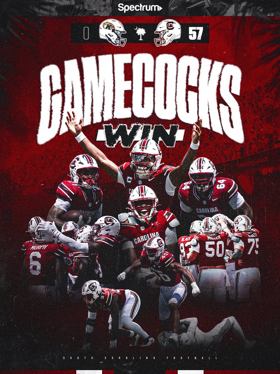 GamecockFB's tweet photo. 1-0 ✔️ https://t.co/0Y7iO5FI0Y